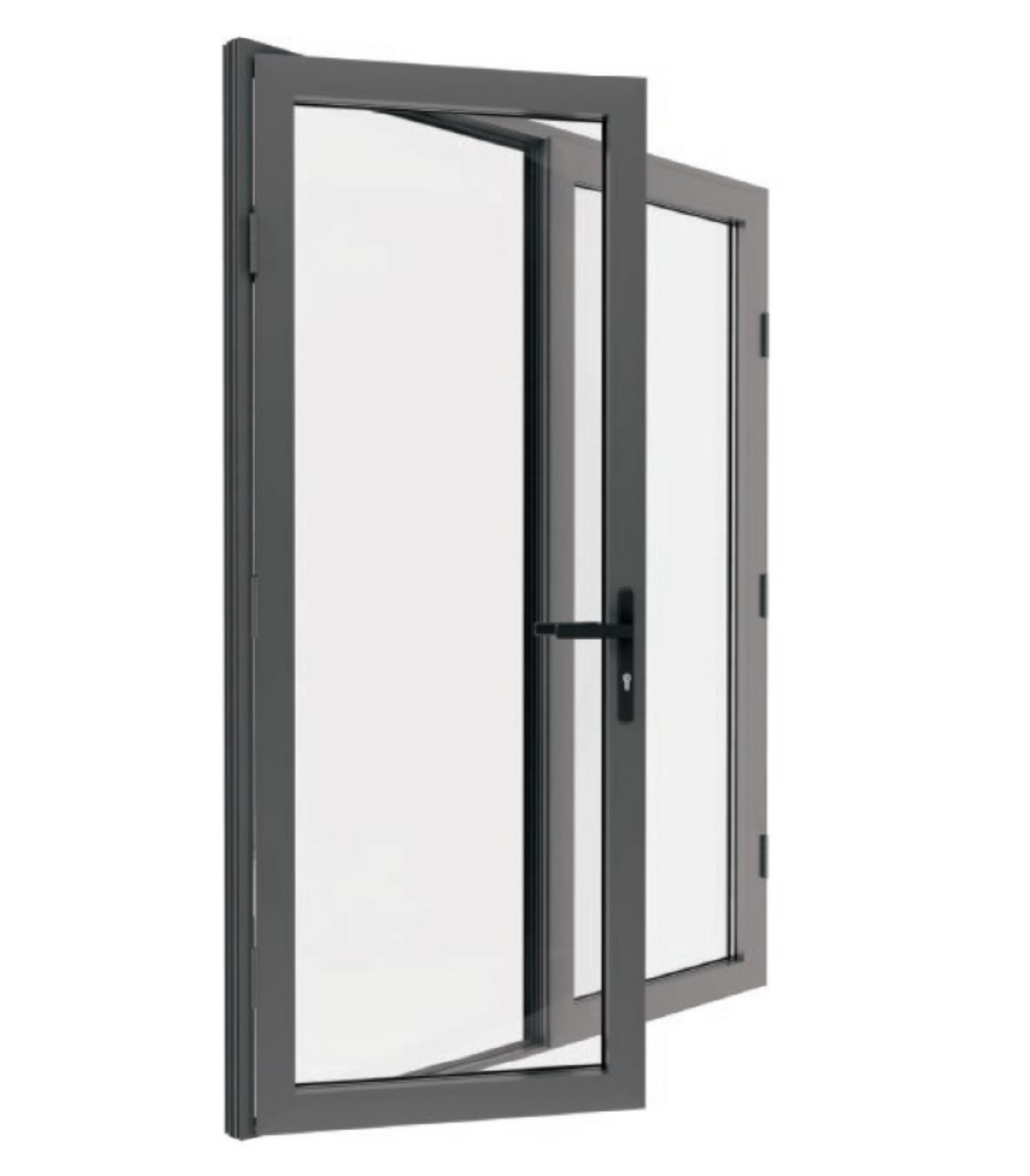 VLX 100 Double Swing / French Door in San Francisco, CA | Meridian Windows and Doors San Francisco - detail 2