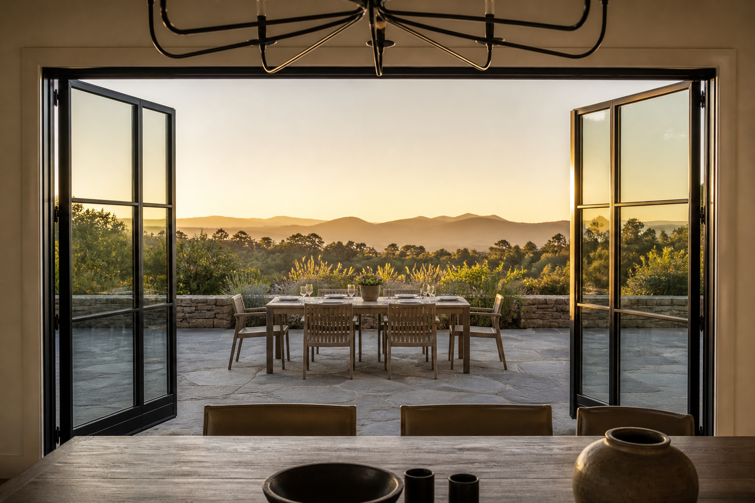 VLX 100 Double Swing / French Door in San Francisco, CA | Meridian Windows and Doors San Francisco - detail 6