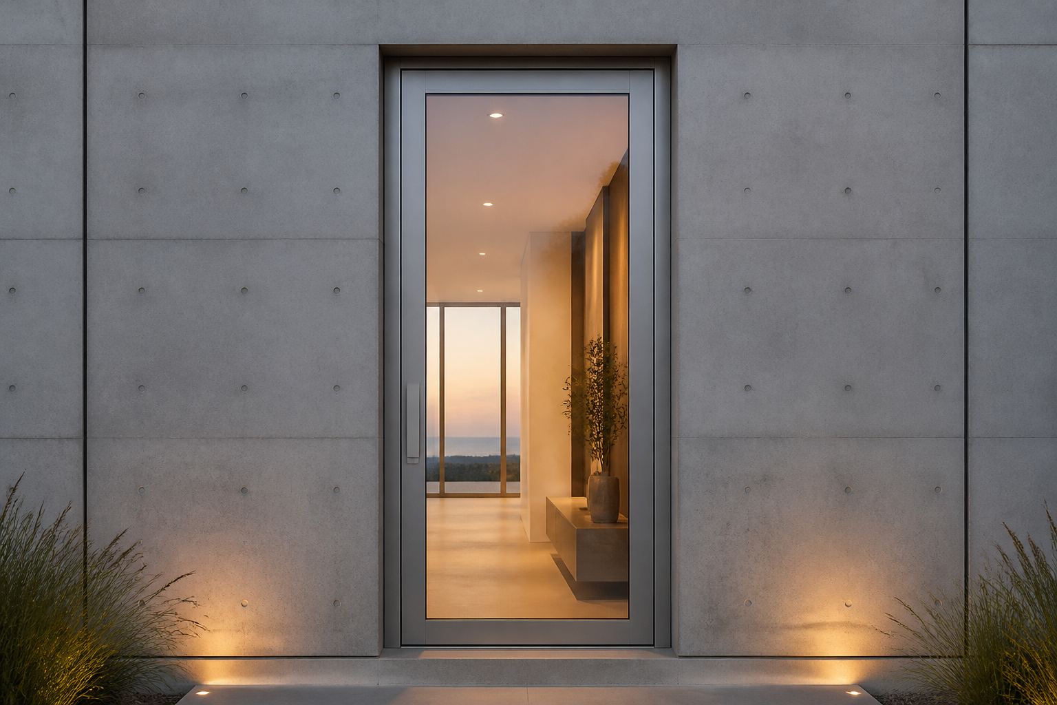 VLX 100 Pivot Door in San Francisco, CA | Meridian Windows and Doors San Francisco - detail 2